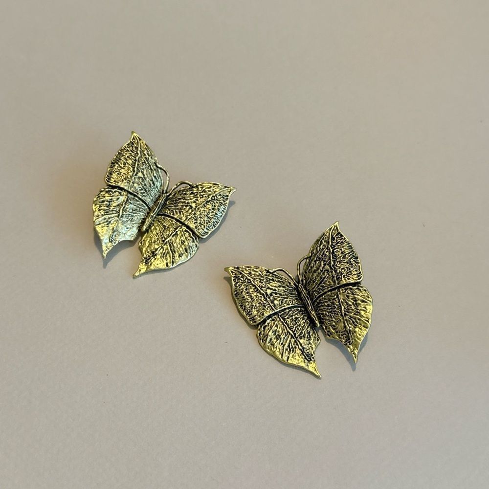 Butterfly earrings M910